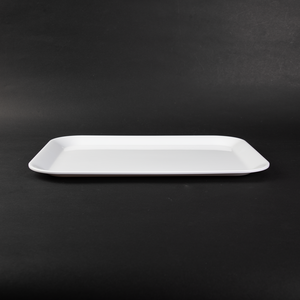 12 "réutilisable mélamine coloré fruits assiette profonde plateau <span class=keywords><strong>granit</strong></span> plateau de service carré mélamine plateau - Product Image 4