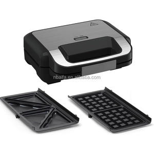 Aifa 750W 3 en 1 Juego <span class=keywords><strong>de</strong></span> sandwichera <span class=keywords><strong>de</strong></span> mano tostadora cocina y máquina <span class=keywords><strong>de</strong></span> <span class=keywords><strong>pan</strong></span> <span class=keywords><strong>de</strong></span> postre nuevo y eficiente - Product Image 2