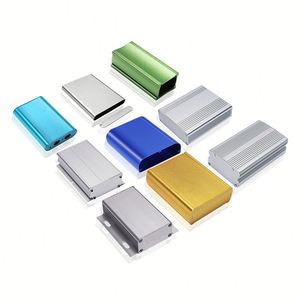 Caja Metálica Eléctrica de Aluminio 6063 con Recubrimiento en Polvo EBM, Protección IP54, Montaje en Pared, Extrusión Dividida, Caja Electrónica - Product Image 1