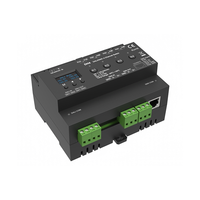 DH4 Commutateur 4 canaux 100-240VAC 4CH * 16A Unité de relais Dali Dimmer et contrôleur DMX512 pour le contrôle de l'éclairage LED