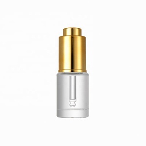 New Arrival 10ml 20ml 30ml <b>50ml</b> Transparent Matte Skin Care Essence Glass Essential Oil <b>Bottle</b> - Product Image 2