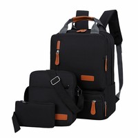Nouveau design 2025 – Sac à dos scolaire 3-en-1 avec chargement USB pour ordinateur portable – Vente en gros à prix d'usine – Ensemble sac à dos pour ordinateur portable