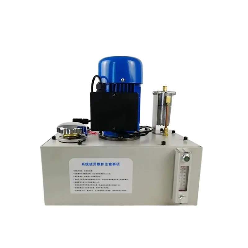 Seirna machines mgsa type intermittent électrique fine huile lubrification pompe station miniature engrenage pompe ensemble