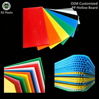 Fabrication de panneaux en plastique ondulé résistant aux produits chimiques et aux chocs, fournisseur de solutions personnalisées pour l'expédition, feuille de corflute PP
