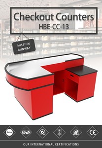 Comptoir de caisse automatique à bande mobile haute définition, aspect élégant et de haute qualité, Highbright HBE-CC-13 - Product Image 4