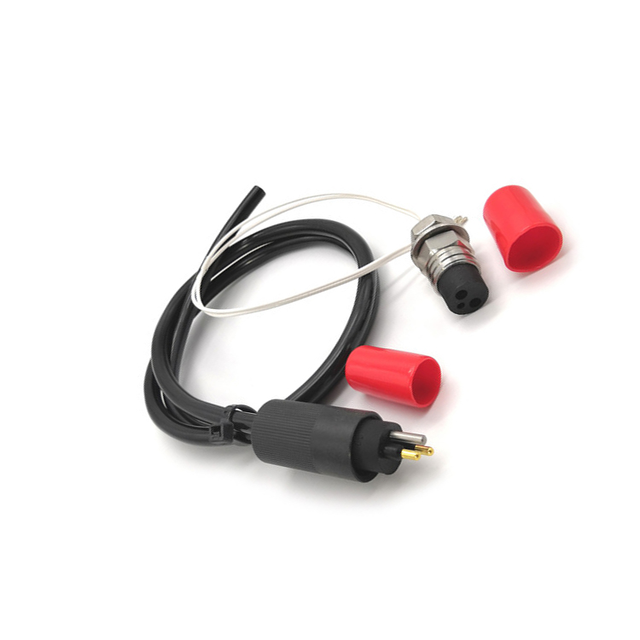 IP69K Neoprene Rubber Cable Male  Plug Stainless Steel Bulkhead Socket Subconn MCBH2F 2Pin Electrical Underwater Connector ROV