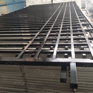 2025新デザイン安価錬鉄フェンスパネル/金属ピケット装飾フェンス建設現場用3Dモデリング環境にやさしい - Product Image 5