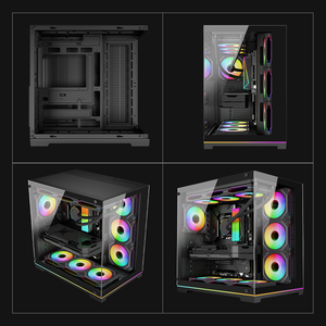 Compra al por Mayor de Cajas de Juego ATX Invertidas, 835 Piezas/40HQ, Chasis de <span class=keywords><strong>PC</strong></span> con Vidrio Templado Panorámico - Product Image 5