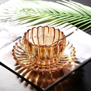 7321Blb Jeneva Boîte à bonbons style japonais, petit pot en verre, bol unique pour assaisonnements et desserts, joli bol pour crème glacée, grand saladier - Product Image 5