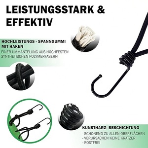82087 #17cm élastique noir avec crochet pour une fixation sécurisée des bannières <span class=keywords><strong>de</strong></span> filets <span class=keywords><strong>de</strong></span> bâche dans les zones <span class=keywords><strong>de</strong></span> camping et <span class=keywords><strong>de</strong></span> randonnée en plein air - Product Image 3