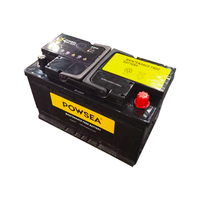 Batterie de voiture 12V de haute qualité, Stop-Start, 6-QTF-60/H5(LN2) AGM 630CC, garantie 12 mois, vente directe d'usine POWSEA, état neuf
