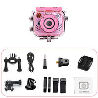 1080P HD Actiecamera Onderwatersportcamera Kinderen 30M Waterdichte Game Camera voor Vissen Kinderen Meisjes Jongens Speelgoed Kerstcadeau