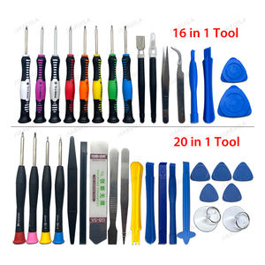 Kit de Réparation de Téléphone Portable en Gros avec Spudger, Outil de Levier d'Ouverture LCD et Jeu de Tournevis pour <span class=keywords><strong>iPhone</strong></span> 16 15 13 12 8 7 <span class=keywords><strong>6S</strong></span>, Outils de Téléphonie Mobile - Product Image 1