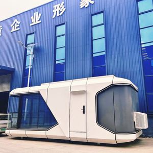 Mini <span class=keywords><strong>Modular</strong></span> Đúc Sẵn Viên Nang Nhỏ Container Ngoài Trời Đúc Sẵn Viên Nang Nhà Sử Dụng Với Phòng Tắm Vỏ Nhà Di Động - Product Image 3