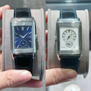 Luxury Reversible Double-Sided Dual Time Mechanical Sport <b>Watch</b> 45-Hour Power Reserve <b>Rubber</b> Strap Hidden Clasp - Product Image 6