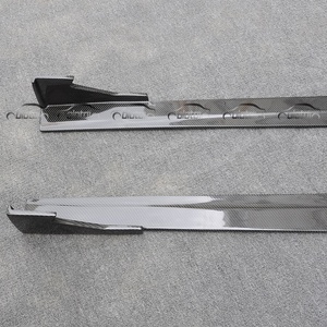 Alerones Laterales de Fibra de Carbono Estilo MAD, Extensión de Alerón, Color Negro Carbono Pulido, para Kit de Carrocería Serie 3 F30 - Product Image 3