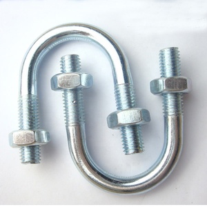 <span class=keywords><strong>Gr</strong></span> 10.9 In Acciaio Zincato a Caldo Secchio Ascensore di Figura di U Bullone - Product Image 6