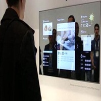 Transmittance 30% réflectivité 70% miroir magique intelligent à écran tactile moderne pour miroir de Fitness de salle de bain