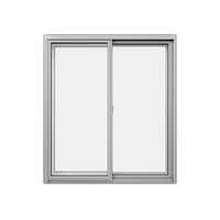 Ventanas Corredizas Verticales de Aluminio Modernas Personalizadas, Resistentes al Viento, para Uso en Villas