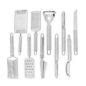 Thép Không Gỉ Thân Thiện Với Môi An Toàn Dưa Vắt Thiết Lập Đa Chức Năng Rau Cutter Nhỏ Các Mặt Hàng Nhà Bếp Cho Sử Dụng Hàng Ngày - Product Image 5