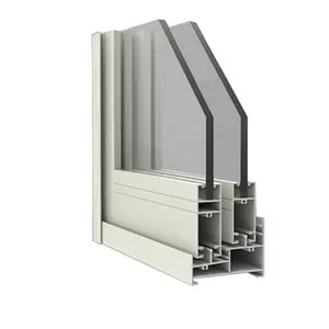6063 T5 Aluminium Flügel fenster profil Aluminium legierung Fenster rahmen für den Bau