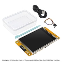 Papan Pengembangan ESP32 dengan Modul Layar Sentuh TFT 2.8 inci LVGL yang Mendukung WiFi & untuk