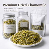 Vente en gros de fleurs de camomille séchées entières, thé aux herbes naturel en vrac, matière première, approvisionnement direct usine, emballage personnalisé disponible