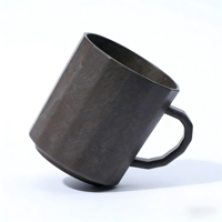 Mug en marc de café recyclable et renouvelable 500 ml, design mat écologique pour adultes, cadeaux d'entreprise, campagne promotionnelle