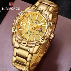 Montre-bracelet pour homme NAVIFORCE, marque de luxe, montre classique à quartz originale pour homme, étanche, bracelet en acier, montre pour homme - Product Image 3