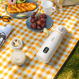 Travel Baby Milk <b>Warmer</b> 500ml Electric <b>Portable</b> USB Rechargeable <b>Food</b> Grade PP+ABS Active Heating Household - Product Image 2
