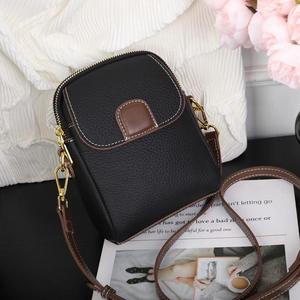 AndoBag <b>Small</b> Sling <b>Shoulder</b> Crossbody <b>Bags</b> for Women Fashion Mobile Phone <b>Bag</b> Genuine Cow Leather 9952 - Product Image 4