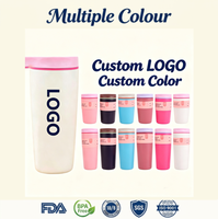 Mug à café isotherme en acier inoxydable personnalisé avec logo, 12 oz et 20 oz, pour les voyages, avec couvercle, performance thermique de 24 à 36 heures