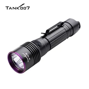 Tank007 2 In-1 Oplaadbare Zaklampen 365 UV-Licht Waterdichte Led Zaklamp Hoge Lumen 3 Mode Noodsituaties