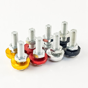 Vis décoratives pour moto Qiangye, multicolores, universelles, pour guidon et plaque d'immatriculation - Product Image 2