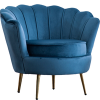 Chaise de canapé simple chaude chaise de Lotus en option multicolore pour fauteuil de balcon de chambre à coucher de salon