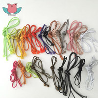 CE002 Hochspannungs-3mm-Rundgummikordel vom Hersteller für Bunte Kleidungsstücke, Taschen, Outdoor-Kajak, Camping und Bungee-Seile