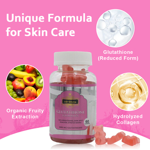 La caramella gommosa dell'orso di collagene schiarente riduce le rughe 1000 MG glutatione gommose per sbiancare la pelle del collagene produttore - Product Image 3