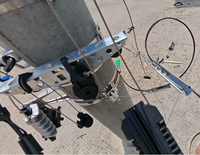 Vente en gros usine PA1500 PA2000 Collier d'ancrage en plastique à cale pour câble fibre optique FTTH, type de suspension à terminaison, prix économique