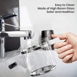 Espumador <span class=keywords><strong>de</strong></span> Leche Eléctrico, Vaporizador <span class=keywords><strong>de</strong></span> Leche, Espumador Desmontable para Café, Máquina para Hacer Chocolate Caliente (23.6 oz) 120 V - Product Image 4