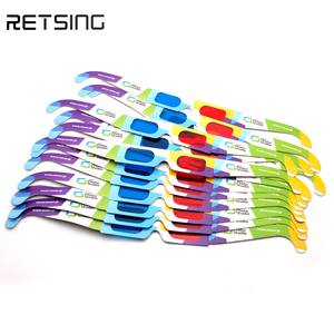 Bulk Disposable Red Blue Paper Cinema <strong>Glasses</strong> with Custom Logo &amp; Wholesale Pricing - Product Image 6