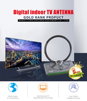 AR-628 Originele Fabriek Digitale Dvbt Hdtv Versterker Antenne Hoge Kwaliteit Sterke Freeview Signaalontvangst Indoor Booster Antenne