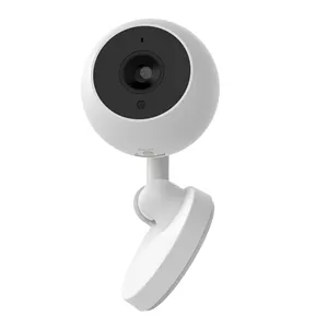 Mini caméra de surveillance intérieure IP WIFI HD 640x480P, dispositif de sécurité domestique avec lentille rotative à 360 degrés, microphone intégré