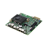 Carte mère personnalisée Mini Itx Nas avec Cpu Celeron N5095A 4K Display Dual Lan 2.5G 6USB DDR4 ATX