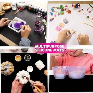 Große Hitzebeständige Silikonmatte für die Arbeitsplatte - Product Image 2