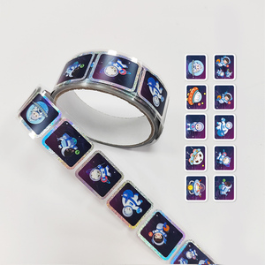 Nhà máy tùy chỉnh Holographic Sticker tùy chỉnh <span class=keywords><strong>Hologram</strong></span> in ấn logo nhãn - Product Image 5