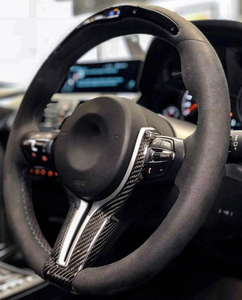 Volant en fibre de carbone personnalisé de haute qualité pour BMW F87 M2/F80 M3/F82 M4 F83 Cabriolet - Product Image 5