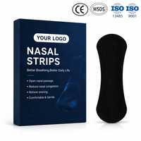 Bandes nasales OEM, fourniture directe d'usine, bande adhésive anti-ronflement, bandes respiratoires extra-fortes pour le sommeil et le sport, certifiées CE et MSDS