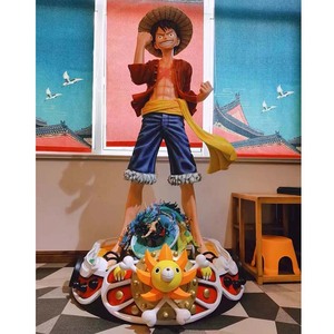 Statue en résine personnalisée de <span class=keywords><strong>Luffy</strong></span> de One Piece, taille réelle, pour la décoration de la maison ou des centres commerciaux - Product Image 5