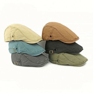 Vintage Ivy <b>Cap</b> Collection <b>Men's</b> Beret Hat Reversible Women's Beanie Simple <b>Flat</b> Brimmed <b>Cap</b> for <b>Men</b> - Product Image 2