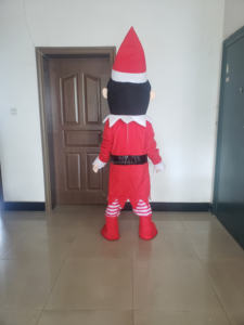 Elf Boy Christmas Adult Fancy Cartoon Mascot Costume Character Suit <span class=keywords><strong>para</strong></span> adultos Christmas Party Santa Claus Mascot Costumes - Product Image 3